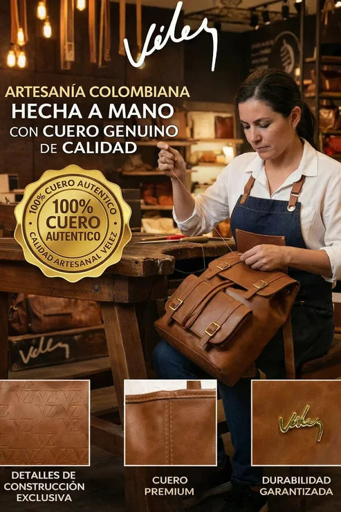 Mochila VLZ en cuero legítimo, la más deseada – ¡Oferta especial con 80% de descuento solamente hoy! 🎁