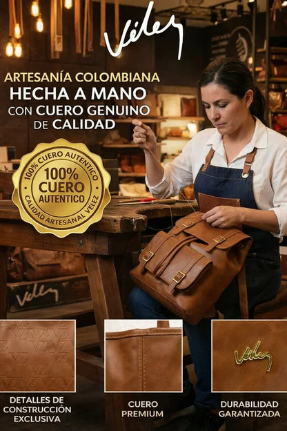 Mochila VLZ en cuero legítimo, la más deseada – ¡Oferta especial con 80% de descuento solamente hoy! 🎁