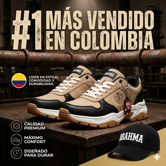 🔥 PROMO - Zapatos Brahma + Gorra Gratis 🎁