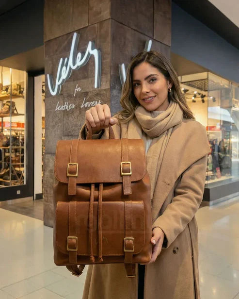 Mochila VLZ en cuero legítimo, la más deseada – ¡Oferta especial con 80% de descuento solamente hoy! 🎁