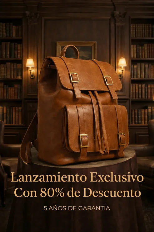 Mochila VLZ en cuero legítimo, la más deseada – ¡Oferta especial con 80% de descuento solamente hoy! 🎁